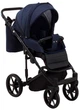 Коляска 2 в 1 Adamex Porto Light Tip TK-12 темно-синий - изображение 8