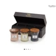 Набор арома cвечей Woodwick Mini Coastal Sunset Evening Onyx Solar Ylang - изображение 1