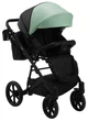 Коляска 2 в 1 Bair Kiwi шкіра 100% м'ятний 625455 - зображення 4