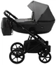 Коляска 2 в 1 Bair Kiwi шкіра 100% сірий 625452 - зображення 5