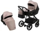Коляска 2 в 1 Bair Kiwi ECO BK-18/15 капучино / чорний - зображення 1