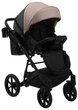 Коляска 2 в 1 Bair Kiwi ECO BK-18/15 капучино / чорний - зображення 8