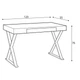 Письмовий стіл Zefir Unique 120x55x76 (ZEFIR_CTB-007) 095375 - изображение 6
