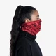 Шарф-труба Buff Polar, New Cashmir Red Чорний-Червоний - изображение 4