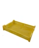 Ящик пластиковий перфорований SKOBA PLAST (60*40*11 см) Жовтий - зображення 1