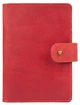 Обложка для паспорта из кожи Hi Art PB-03S/1 Shabby Red Berry Красный - изображение 1