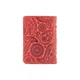 Обложка для документов из кожи HiArt AD-03 Red Berry Buta Art Красный - изображение 8