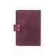 Обложка для паспорта из кожи Hi Art PB-03S/1 Shabby Plum Фиолетовый - изображение 4