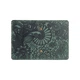 Обложка для документов из кожи HiArt AD-03 Shabby Alga Mehendi Art Зелёный - изображение 6