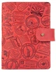 Обкладинка для паспорта з шкіри Hi Art «let's Go Travel» PB-03S/1 Shabby Red Berry Червоний - зображення 1