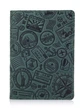 Обложка для паспорта из кожи HiArt PC-02 Shabby Alga Let's Go Travel Зелёный - изображение 1