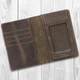 Обложка-органайзер для документов из кожи HiArt PC-03 Shabby Gavana Brown Коричневый - изображение 2
