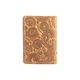 Обложка для документов из кожи HiArt AD-03 Shabby Honey Mehendi Art Жёлтый - изображение 8