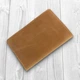 Обложка для паспорта из кожи HiArt PC-02 Shabby Dingo Рыжий - изображение 4