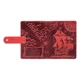Обложка для паспорта из кожи Hi Art «Discoveries» PB-03S/1 Shabby Red Berry Красный - изображение 2