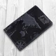 Обложка для паспорта из кожи HiArt PC-02 Shabby Ink 7 wonders of the world Темно-синий - изображение 1