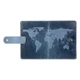 Обкладинка для паспорта з шкіри Hi Art «World Map» PB-03S/1 Shabby Lagoon Блакитний - зображення 6