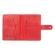 Обложка для паспорта из кожи Hi Art «Discoveries» PB-03S/1 Shabby Red Berry Красный - изображение 6