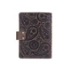 Обкладинка для паспорта з шкіри Hi Art «Buta Art» PB-02/1 Shabby Gavana Brown Темно-коричневий - зображення 2