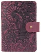 Обкладинка для паспорта з шкіри Hi Art «Mehendi Art» PB-03S/1 Shabby Plum Purple - зображення 1