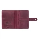 Обложка для паспорта из кожи Hi Art «Let's Go Travel» PB-02/1 Shabby Plum Фиолетовый - изображение 4