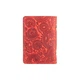 Обложка для документов из кожи HiArt AD-03 Red Berry Mehendi Art Красный - изображение 4