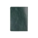 Кожаная обложка на паспорт HiArt PC-01 Crystal Green Зелёный - изображение 2