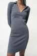 Плаття Zara ж6867 сіра M - зображення 3