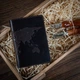 Обложка для паспорта из кожи HiArt PC-01 Shabby Gavana Brown World Map Коричневый - изображение 5