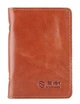 Обложка для документов из кожи HiArt AD-03 Crystal Amber Рыжий - изображение 1