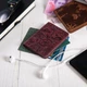 Обложка для документов из кожи HiArt AD-03 Shabby Plum Let's Go Travel Фиолетовый - изображение 4