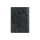 Кожаная обложка на паспорт HiArt PC-01 Crystal Green Buta Art Зелёный - изображение 4