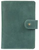 Обложка для паспорта из кожи Hi Art PB-02/1 Shabby Alga Темно-зеленый - изображение 1