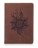 Шкіряна коричнева обкладинка на паспорт HiArt PC-01-S19-1235-T006 Коричневий - зображення 1