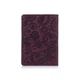 Обложка для паспорта из кожи HiArt PC-02 Shabby Plum Mehendi Art Фиолетовый - изображение 2