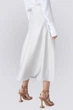Юбка шелковая ES.design ss2013.1 размер L белая - изображение 2