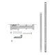 Доводчик дверний RYOBI COU-53H L Aluminium SLD ARM EN 3 65кг RIGHT - зображення 2