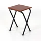 Табурет кухонний дизайнерський у стилі Лофт Vitan Розкладний d20 мм Яблуня Толедо (2110070) - изображение 1