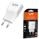 Сетевое зарядное устройство Veron AD17 QC3.0 Home Charger - 3A, 10W - Белый - изображение 1