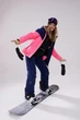 Куртка горнолыжная Brooklet Lili midnight blue/fluorescent pink W женская - BL2021-011 - XS - изображение 14