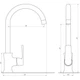Смеситель для кухни Globus Lux Laguna GLA-0203SL-10-BB - изображение 5