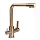 Змішувач для кухні під осмос Globus Lux LAZER GLLR-0444-9-BRONZE - зображення 1