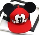 Детская кепка снепбек с ушками Микки Маус (Mickey Mouse «Мышонок Микки») Disney с прямым козырьком Красная, Унисекс WUKE One size - изображение 4