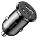 АЗП Baseus Grain Pro 4.8A (2USB-A) (CCALLP) Чорний - зображення 3