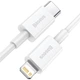 Дата кабель Baseus Superior Series Fast Charging Type-C to Lightning PD 20W (1m) (CATLYS-A) Белый - изображение 2