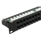 Патч-панель Hypernet 48 портов UTP кат.5е 19" PP-KUTP48-1U с держателем кабеля - изображение 3
