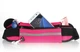 Сумка для бега Спортивная сумка на пояс 20 х 10 х 2 см RunningBag Влагостойкая Pink (YT050302) - изображение 1