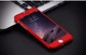 Противоударный чехол 360° Без бренда + стекло 9Н на Iphone 7 plus/8 plus Red (233109) - изображение 5