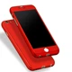 Противоударный чехол 360° Без бренда + стекло 9Н на Iphone 7 plus/8 plus Red (233109) - изображение 6