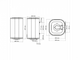 Бойлер Електричний Arti WH Cube Dry 120L/2 - зображення 4